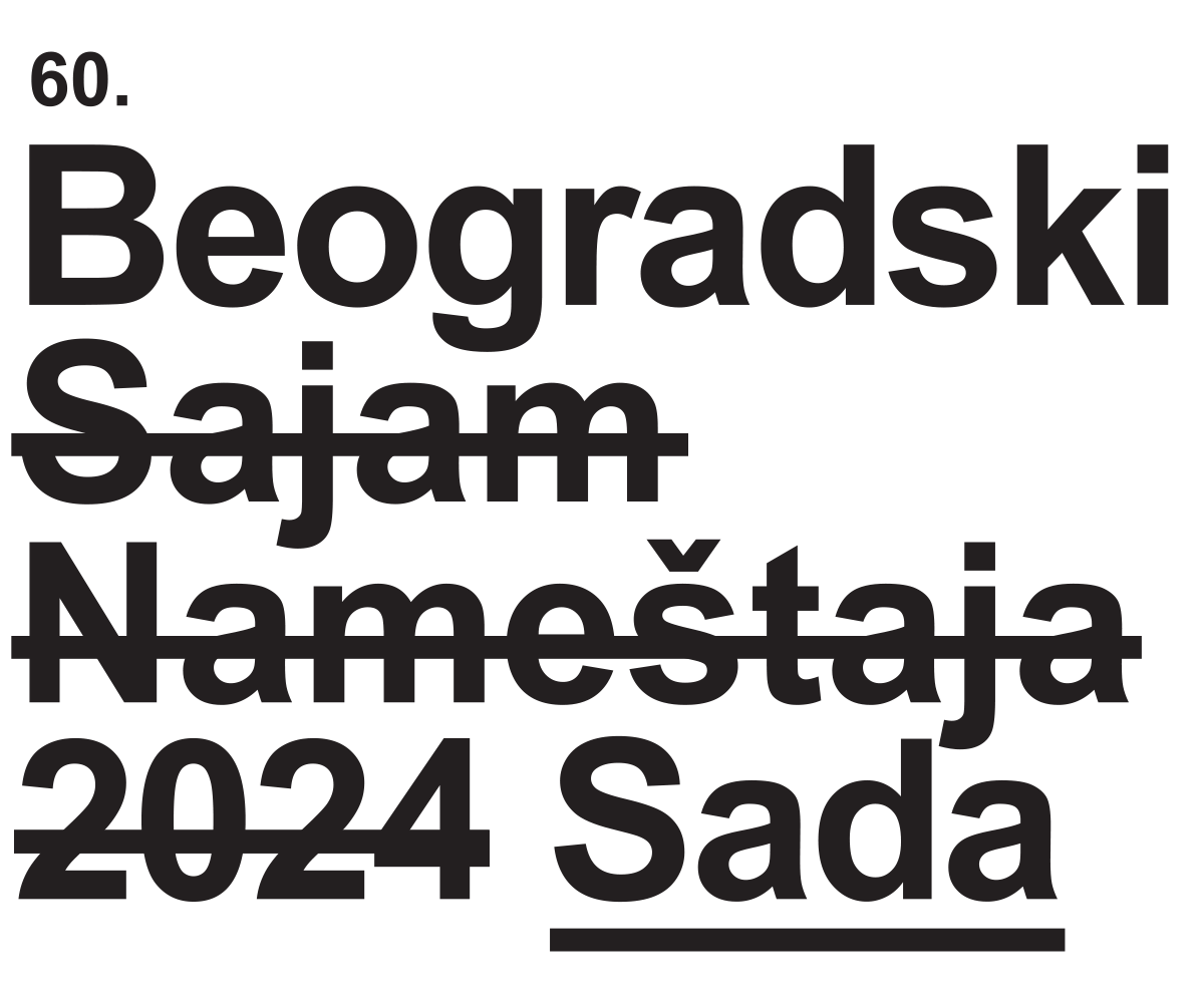 60. Beogradski Sajam Nameštaja 2024